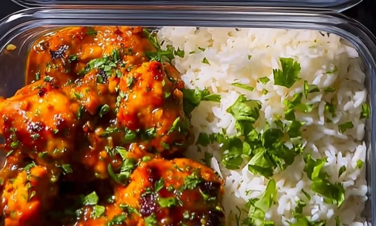 High protein low calorie sticky lemon pepper chicken dish served on a plate
