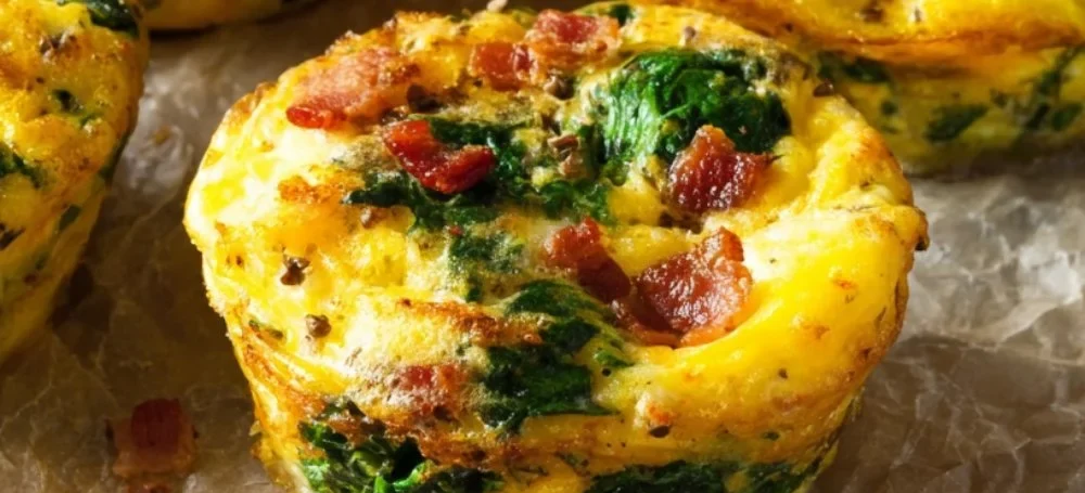 Variety of Keto Egg Bites served in a bowl