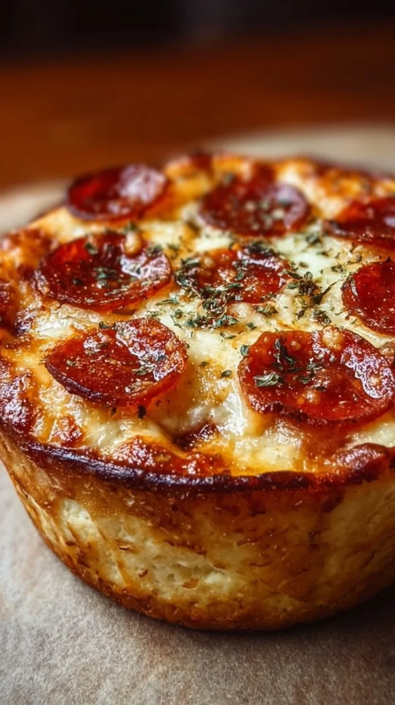 Delicious Cottage Cheese Pizza Bowl with fresh toppings and melty cheese
