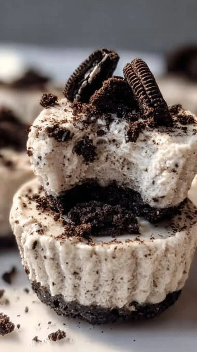 Healthy No-Bake Oreo Cheesecake Bites Recipe