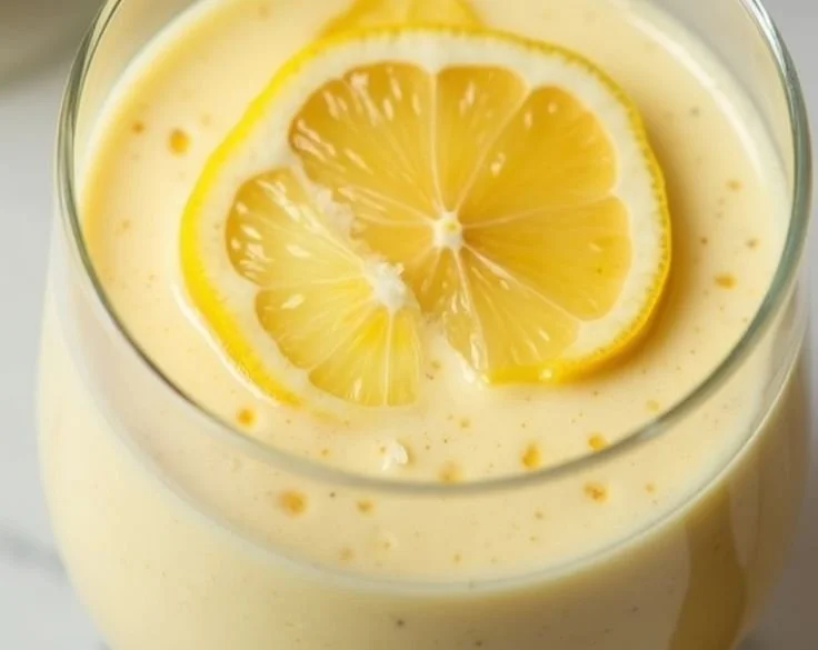 Delicious Lemon-Cream Chia Pudding in a glass topped with lemon zest