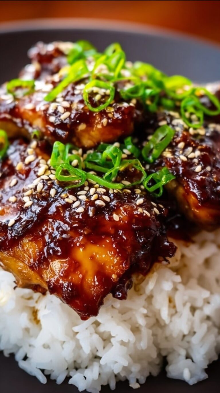 Slow Cooker Honey Garlic Chicken
