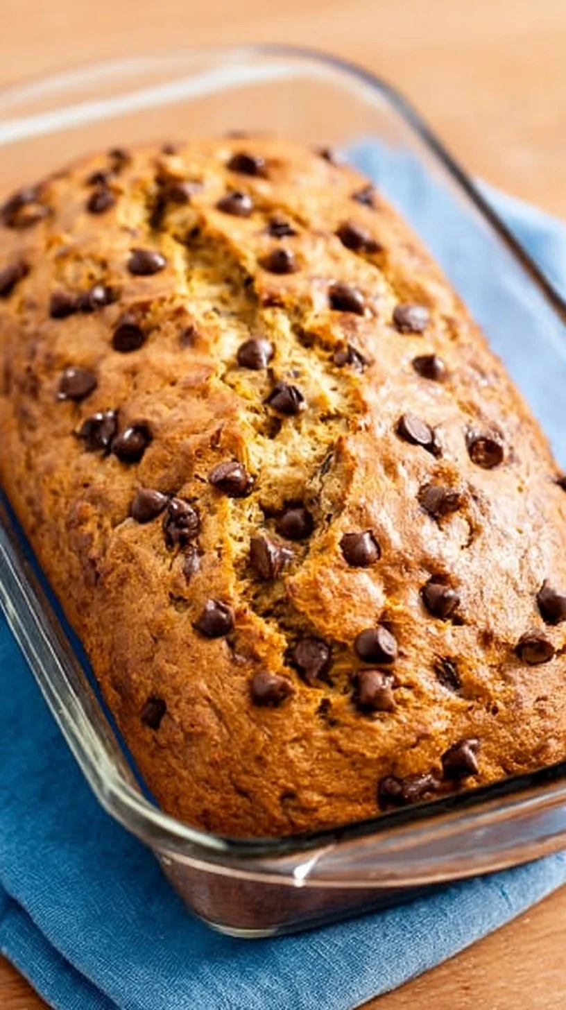 High protein banana bread breakfast loaf with healthy ingredients