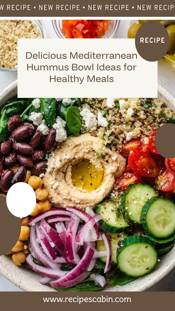 Mediterranean Hummus Bowl