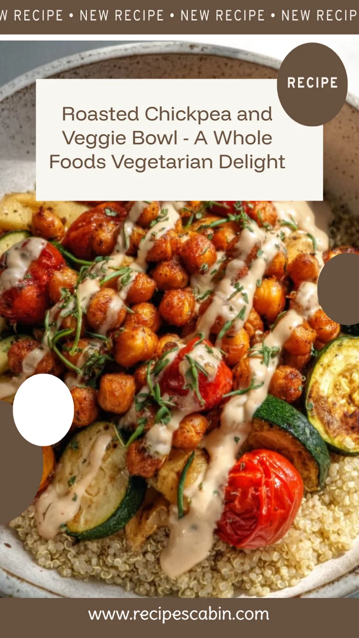 Roasted Chickpea and Veggie Bowl