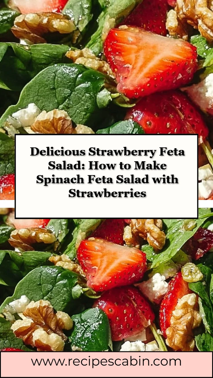 Strawberry Feta Salad