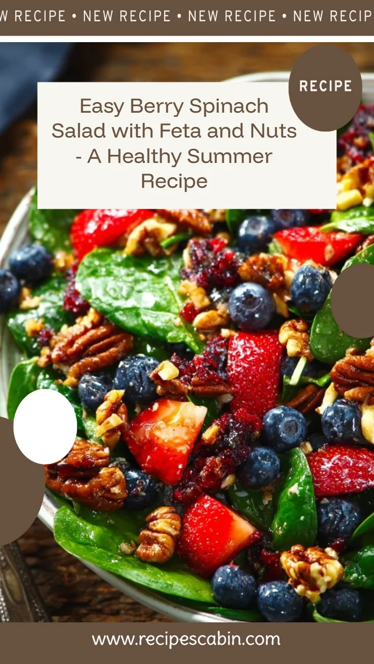 Strawberry Spinach Salad