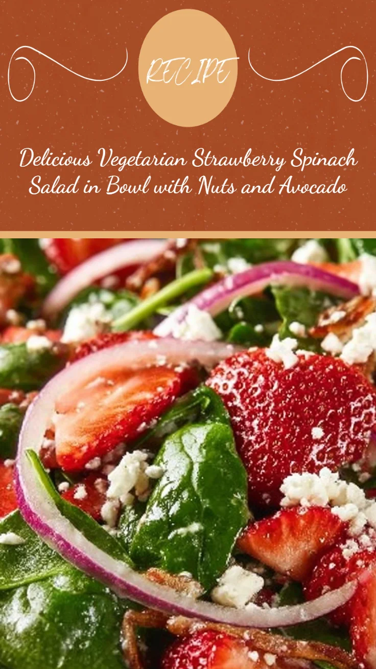 Strawberry Spinach Salad