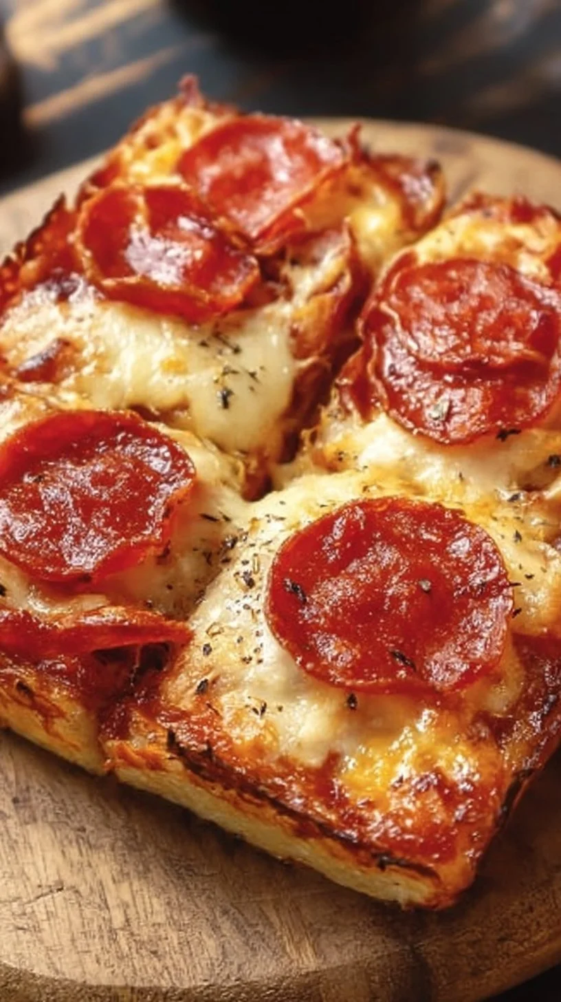 Delicious cottage cheese flatbread pizza topped with fresh ingredients