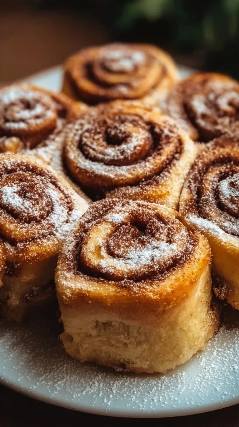 Delicious Cinnamon Roll French Toast Roll-Ups served on a plate