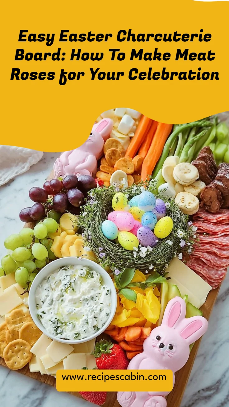 Easter Charcuterie Board