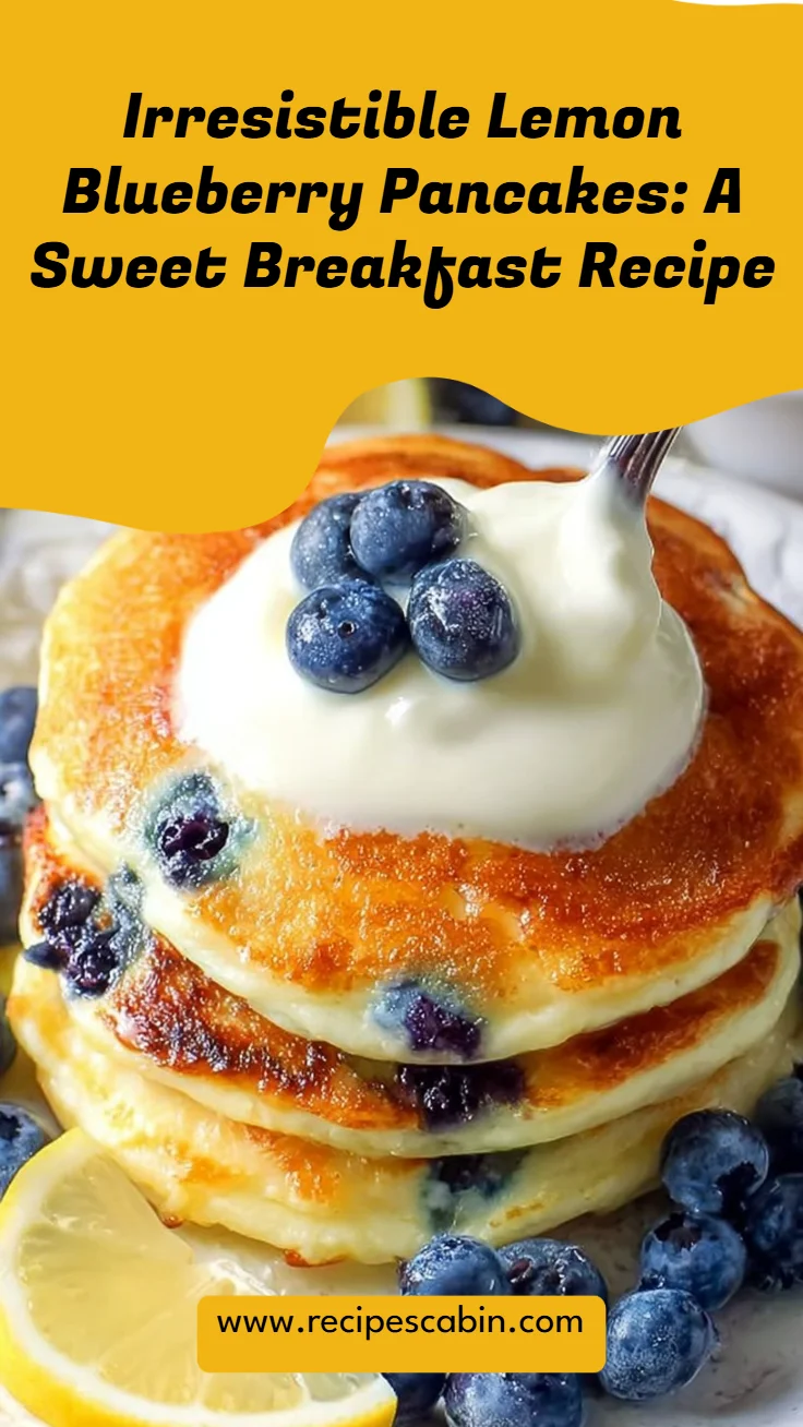 Lemon Blueberry Pancakes