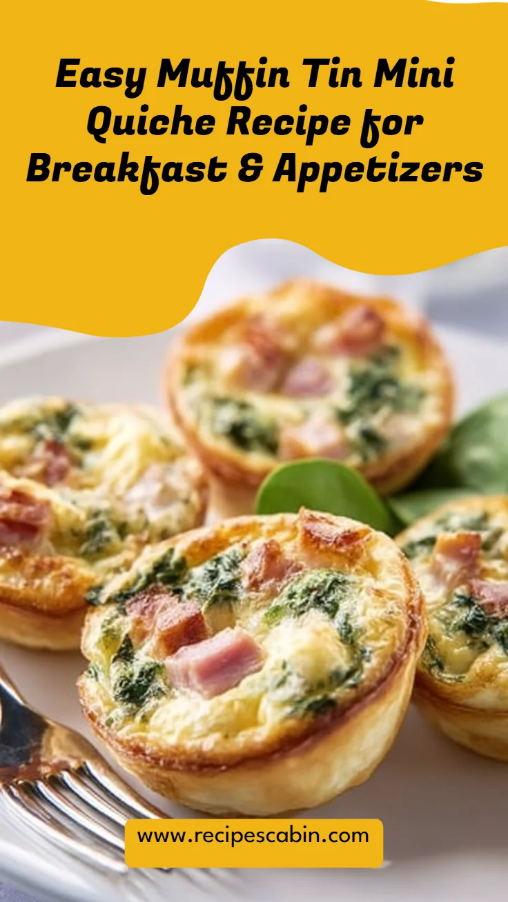 Muffin Tin Mini Quiche