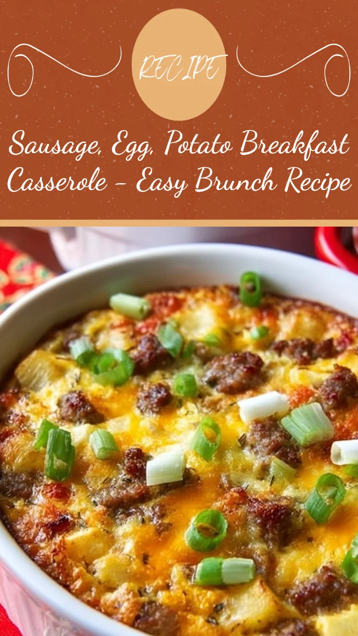 Sausage, Egg, Potato Breakfast Casserole